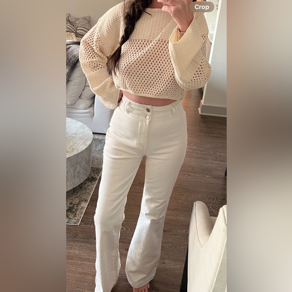 NWT Crochet Zara sweater - Picture 1 of 4